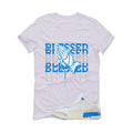 Air Jordan 3 Lucky Shorts White T-Shirt (Blessed not lucky)| illcurrency