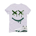 Air Jordan 14 Forest Green Matching T-Shirt Happy Drip