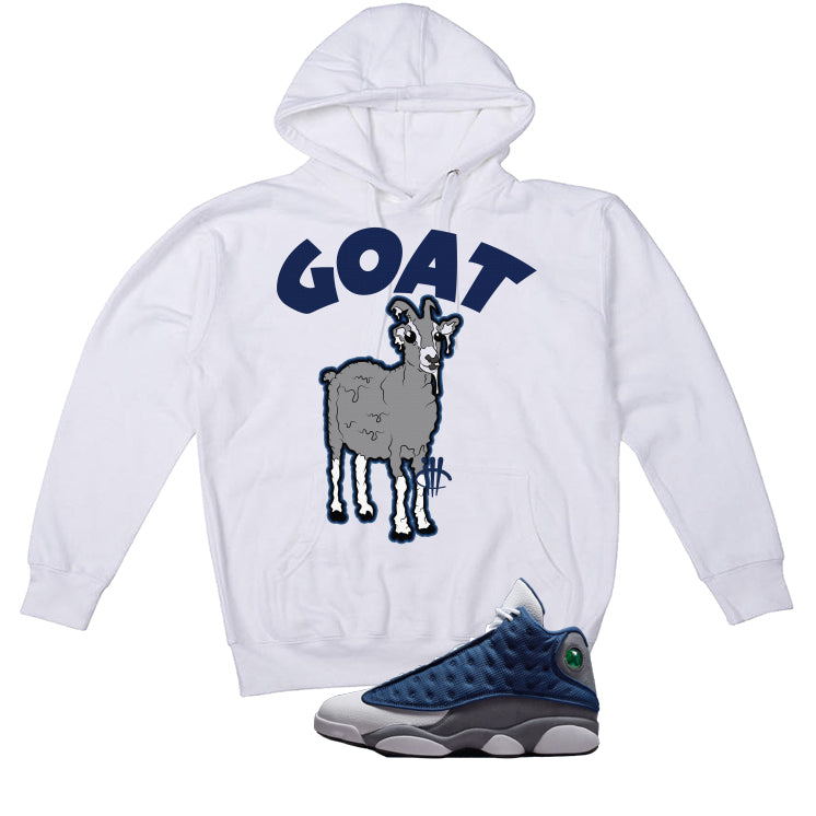 Air Jordan 13 Flint White T-Shirt (Goat)| illcurrency