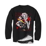 Air Jordan 9 OG Space Jam Matching T-Shirt Black T-Shirt (Demon Slayer)| illcurrency