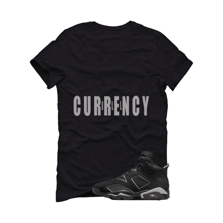 Air Jordan 6 Cap and Gown Matching T-Shirt, Sweatshirts & Hoodies Black T-Shirt (ill Across)| illcurrency