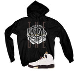 Air Jordan 5 Earth/Metallic Gold Black T-Shirt (The One)| illcurrency