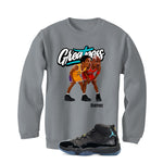 Air Jordan 11 Gamma Blue Matching T-Shirt, Sweatshirts & Hoodies Grey T-Shirt (Greatness)| illcurrency