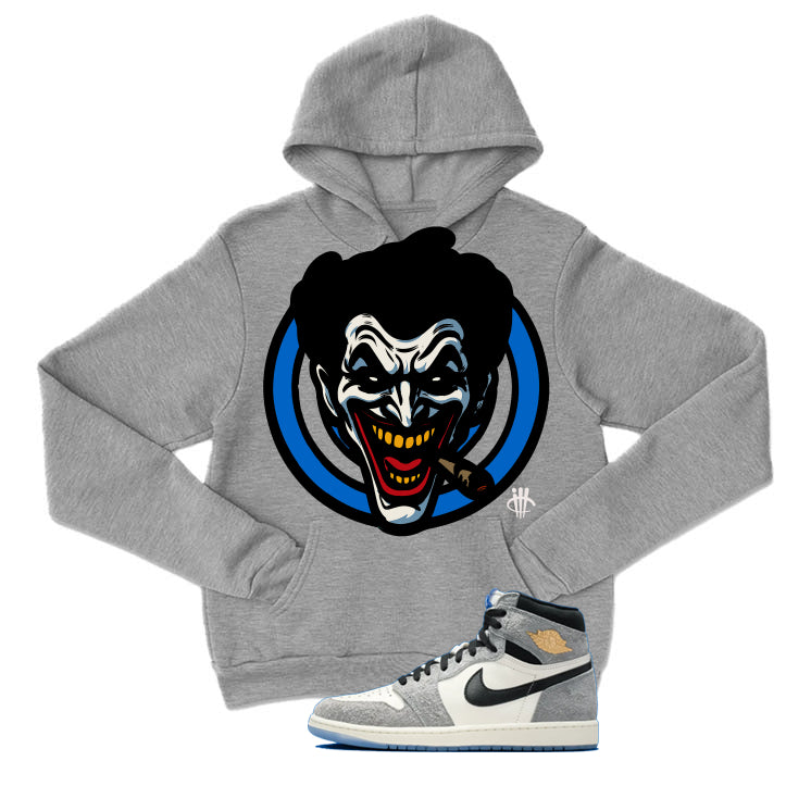 Air Jordan 1 High OG All-Star Matching T-Shirt, Sweatshirts & Hoodies Grey T-Shirt (Joke The Joker)| illcurrency