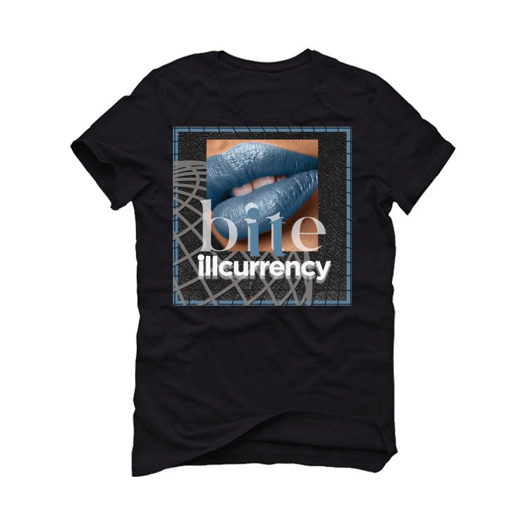 Air Jordan 7 Chambray - Black T-Shirt (BITE IT)