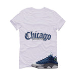 Air Jordan 13 Flint White T-Shirt (Chicago)| illcurrency