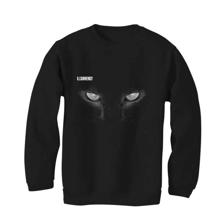 Air Jordan 4 Black Cat Matching T-Shirt, Sweatshirts & Hoodies Black T-Shirt (Black Cat)| illcurrency