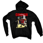 Air Jordan 8 Playoffs - Black T-Shirt (Chicago 23)