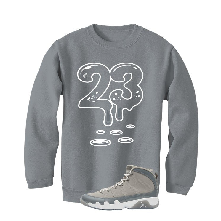 Air Jordan 9 Cool Grey Grey T-Shirt (23)| illcurrency