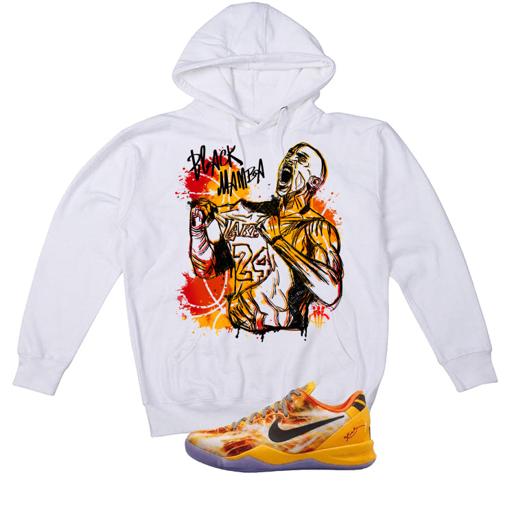 Nike Kobe 8 Protro Shanghai Fireworks Matching T-Shirt Black Mamba