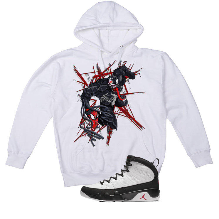 Air Jordan 9 OG Space Jam Matching T-Shirt White T-Shirt (Venom)| illcurrency