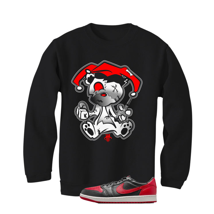 Air Jordan 1 Low OG Banned Matching T-Shirt, Sweatshirts & Hoodies Black T-Shirt (Teddy Joker)| illcurrency