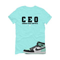 Air Jordan 1 High OG “Green Glow” | illcurrency Mint Green T-Shirt (CEO)