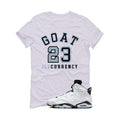 Air Jordan 6 Reverse Oreo White T-Shirt (GOAT 23)| illcurrency