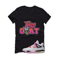 Air Jordan 4 Comic Matching T-Shirt Black T-Shirt (Trap Goat)| illcurrency