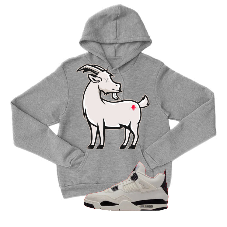 Air Jordan 4 Flight Club Matching T-Shirt, Sweatshirts & Hoodies Grey T-Shirt (Goat)| illcurrency