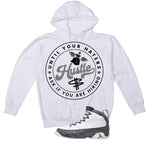 Air Jordan 9 Flint Grey Matching T-Shirt, Sweatshirts & Hoodies White T-Shirt (Haters Catch Up)| illcurrency