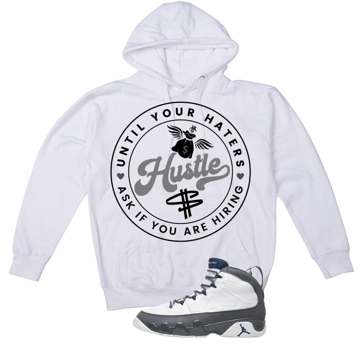 Air Jordan 9 Flint Grey Matching T-Shirt, Sweatshirts & Hoodies White T-Shirt (Haters Catch Up)| illcurrency