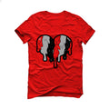 Air Jordan 4 Toro Bravo Matching T-Shirt, Sweatshirts, & Hoodies Red T-Shirt (Heart)| illcurrency