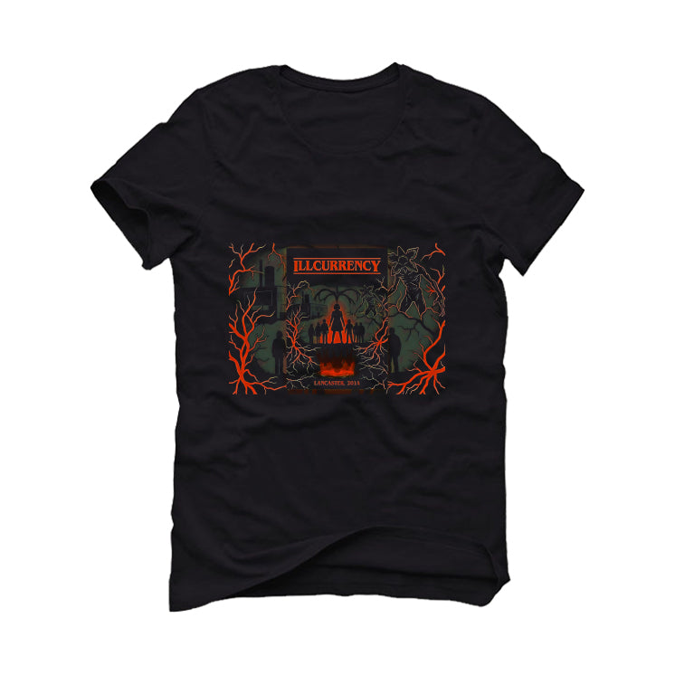 Stranger Things x Nike Air Foamposite One Matching T-Shirt, Sweatshirts & Hoodies Black T-Shirt (ill Strange)| illcurrency