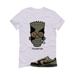 Nike Dunk Low Frankenstein Matching T-Shirt, Sweatshirts & Hoodies White T-Shirt (Misunderstood)| illcurrency