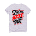 Air Jordan 12 OG Cherry White T-Shirt (Kicks Are Sick)