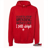 Matching hoodie, same design