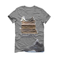 Air Jordan 5 Wolf Grey Matching T-Shirt, Sweatshirts & Hoodies Grey T-Shirt (Fck Love)| illcurrency