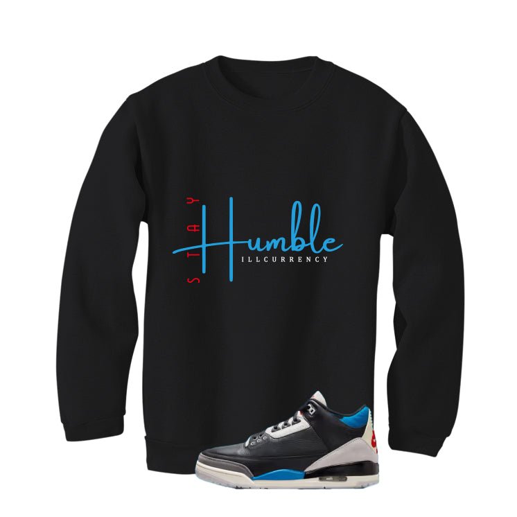 Air Jordan 3 OG Rare Air Black T-Shirt (Stay Humble)| illcurrency