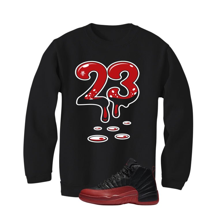 Air Jordan 12 Flu Game 2025 Black T-Shirt (23)| illcurrency