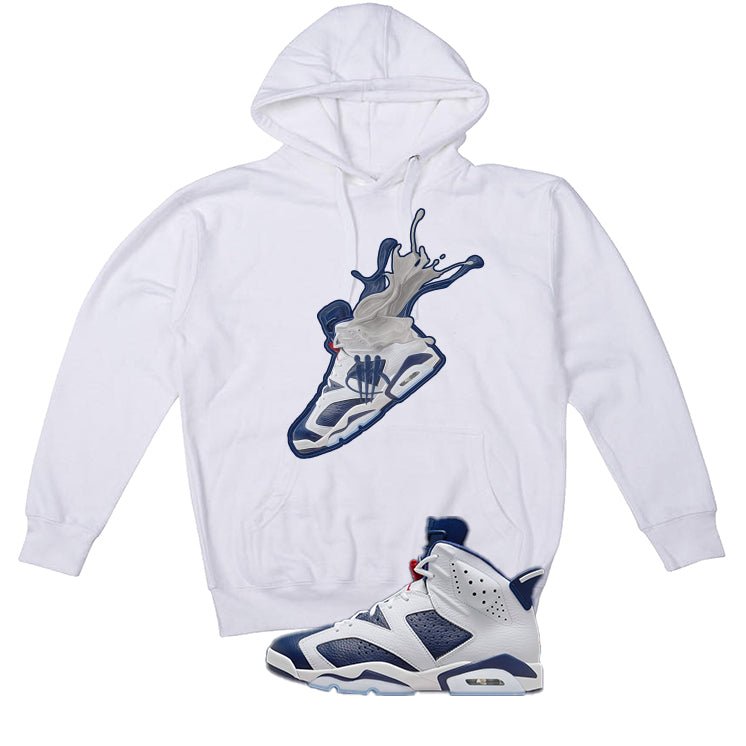 Air Jordan 6 Olympic White T-Shirt (SPLASH 6)| illcurrency