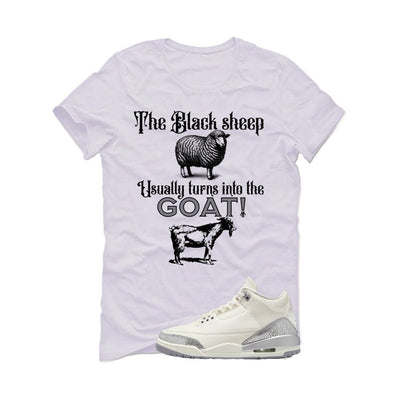 Air Jordan 3 WMNS Sail White T-Shirt (the black sheep usually turns into the GOAT!)| illcurrency