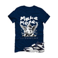 Nike Air Diamond Turf Cowboys Matching T-Shirt, Sweatshirts & Hoodies Navy Blue T-Shirt (Make Money)| illcurrency