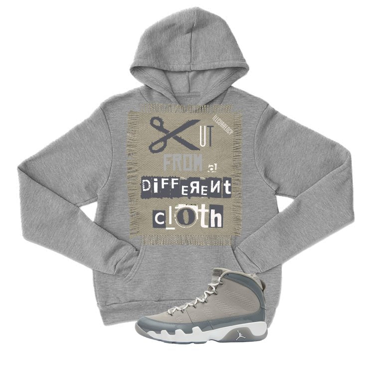 Air Jordan 9 Cool Grey Grey T-Shirt (Cut from a different cloth)| illcurrency
