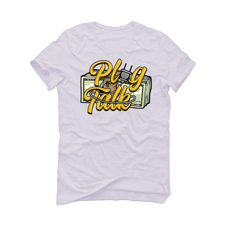 Air Jordan 6 Yellow Ochre | illcurrency White T-Shirt (PLUG TALK)
