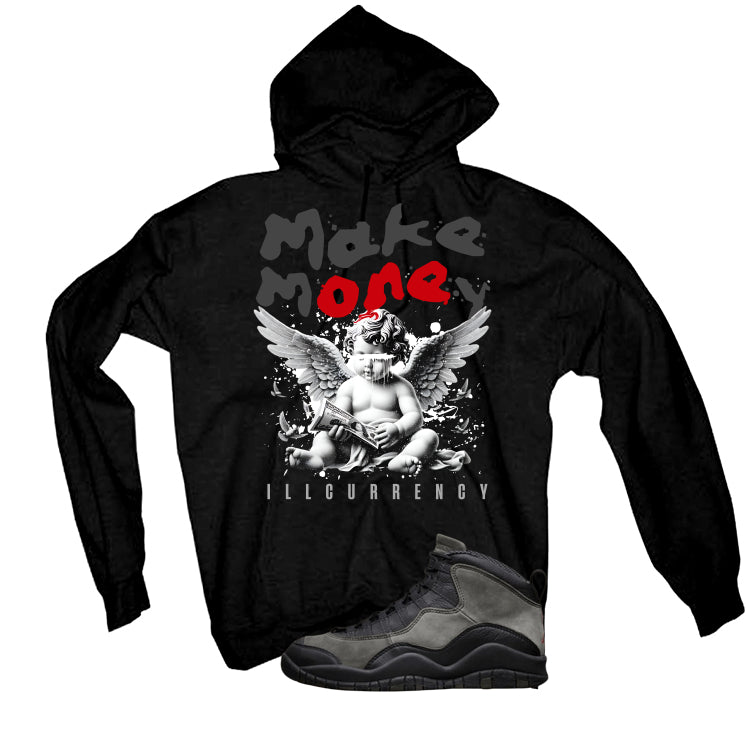 Air Jordan 10 Shadow Matching T-Shirt, Sweatshirts & Hoodies Black T-Shirt (Make Money)| illcurrency