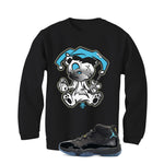 Air Jordan 11 Gamma Blue Matching T-Shirt, Sweatshirts & Hoodies Black T-Shirt (Teddy Joker)| illcurrency