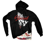 Nigel Sylvester x Air Jordan 4 Brick After Brick Matching T-Shirt, Sweatshirts, & Hoodies Black T-Shirt (Blessed)| illcurrency