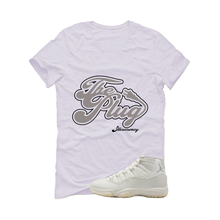 Air Jordan 11 WMNS Pearl Matching T-Shirt, Sweatshirts & Hoodies White T-Shirt (The Plug)| illcurrency