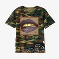 Nike Air Foamposite Pro Camo Matching T-Shirt Lipstick