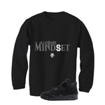 Air Jordan 4 Black Cat Matching T-Shirt, Sweatshirts & Hoodies Black T-Shirt (Millionaire Mindset)| illcurrency