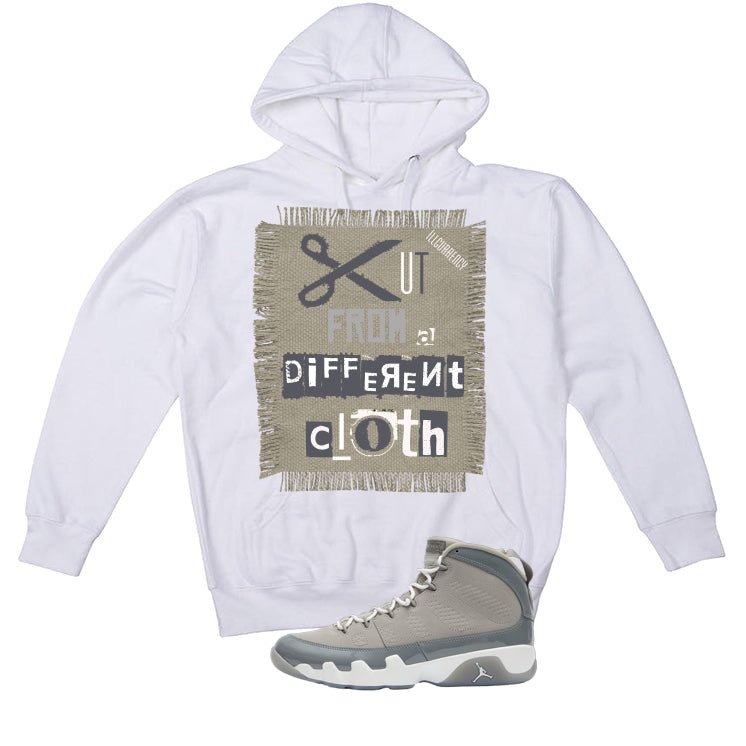 Air Jordan 9 Cool Grey White T-Shirt (Cut from a different cloth)| illcurrency