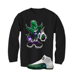 Air Jordan 12 Bucks Matching T-Shirt Bad Weed