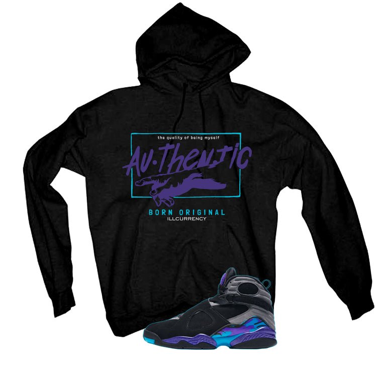 Air Jordan 8 OG Aqua Black T-Shirt (Authentic)| illcurrency