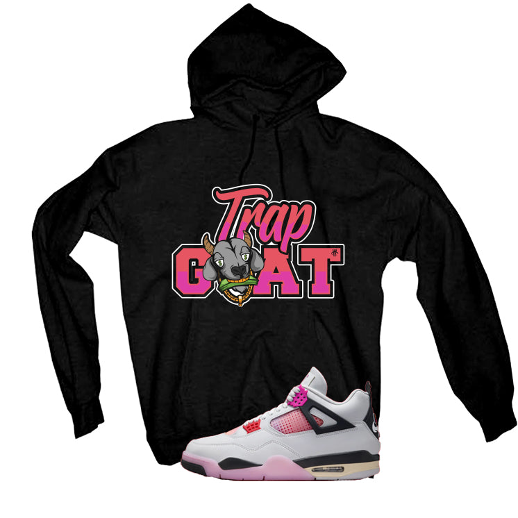 Air Jordan 4 Comic Matching T-Shirt Black T-Shirt (Trap Goat)| illcurrency