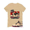 Air Jordan 4 Pizza (GS) Tan T-Shirt (GOT EM)| illcurrency