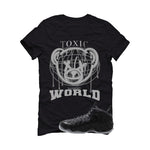 NIKE FOAMPOSITE ONE CARBON FIBER Matching T-Shirt, Sweatshirts & Hoodies Black T-Shirt (Toxic World)| illcurrency