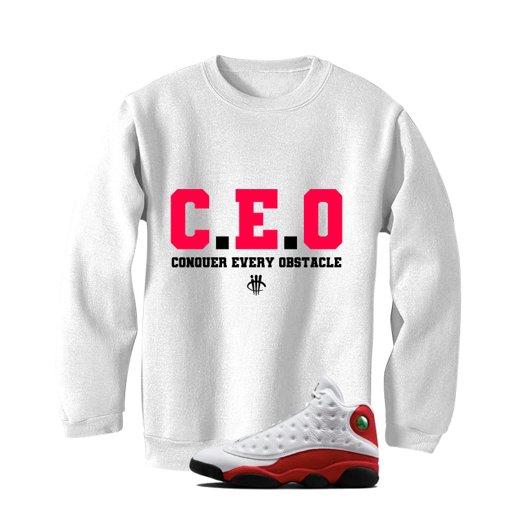 Air Jordan 13 Chicago Matching T-Shirt, Sweatshirts & Hoodies White T-Shirt (Ceo)| illcurrency