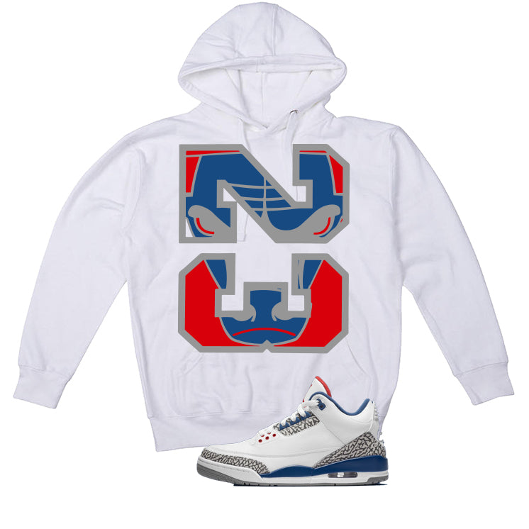 Air Jordan 3 True Blue Matching T-Shirt White T-Shirt (23)| illcurrency