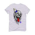 Air Jordan 8 “Playoffs” | illcurrency White T-Shirt (ice cream skull)